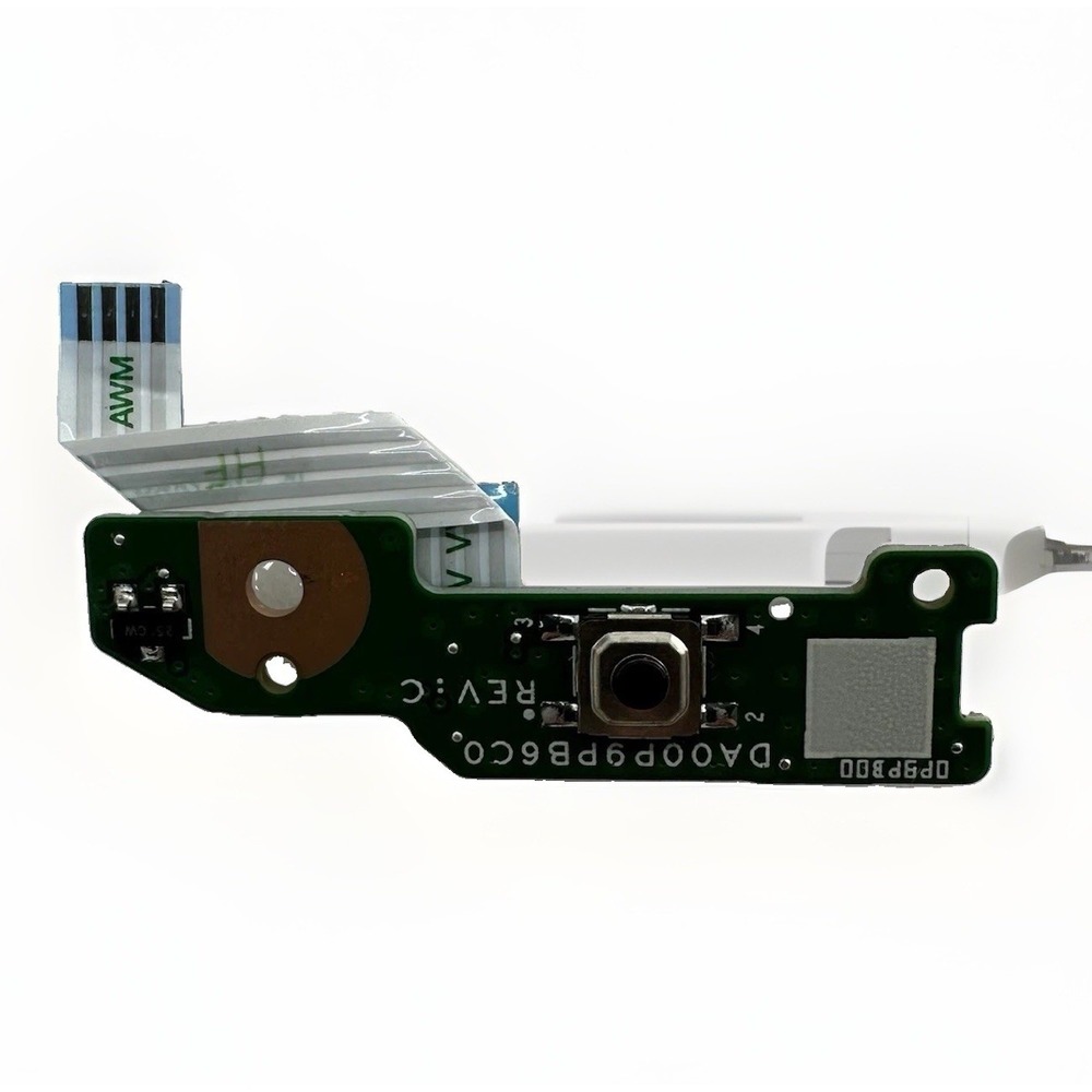 HP Stream 14-cb161wm Power Button Board DA00P9PB6C0 REV:C w/ Cable OEM